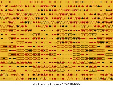Seamless geometric pattern design illustration