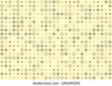 Seamless geometric pattern design illustration