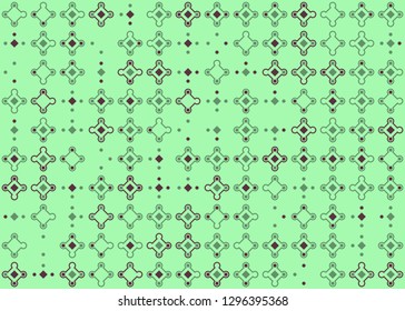 Seamless geometric pattern design illustration