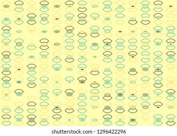 Seamless geometric pattern design illustration