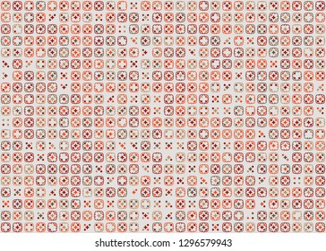 Seamless geometric pattern design illustration