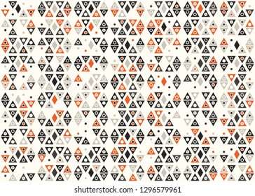 Seamless geometric pattern design illustration