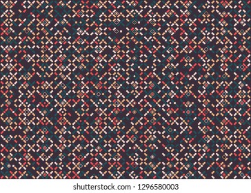 Seamless geometric pattern design illustration