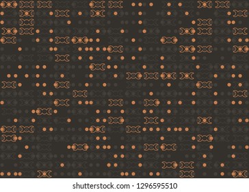 Seamless geometric pattern design illustration