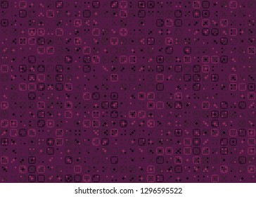 Seamless geometric pattern design illustration