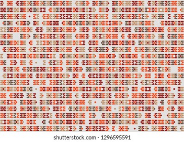 Seamless geometric pattern design illustration