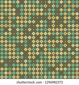 Seamless geometric pattern design illustration