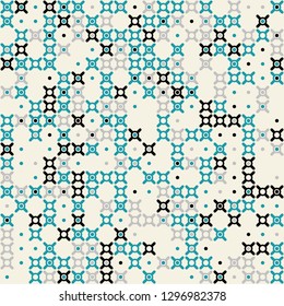 Seamless geometric pattern design illustration