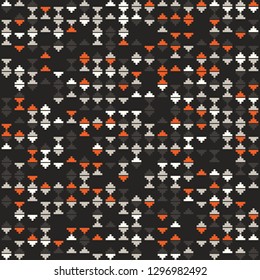 Seamless geometric pattern design illustration