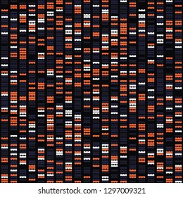 Seamless geometric pattern design illustration