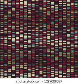 Seamless geometric pattern design illustration