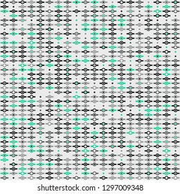 Seamless geometric pattern design illustration
