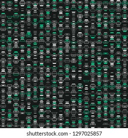 Seamless geometric pattern design illustration