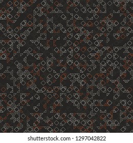Seamless geometric pattern design illustration