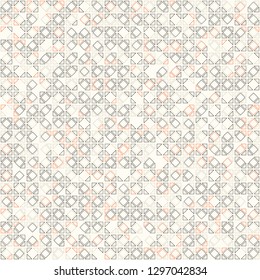 Seamless geometric pattern design illustration