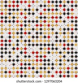 Seamless geometric pattern design illustration