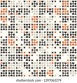 Seamless geometric pattern design illustration