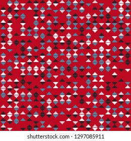 Seamless geometric pattern design illustration