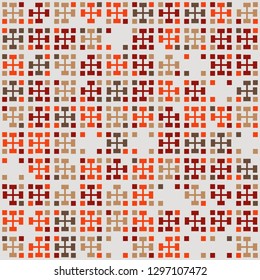 Seamless geometric pattern design illustration