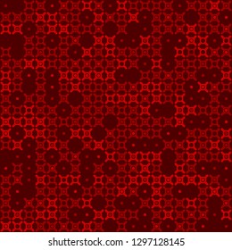 Seamless geometric pattern design illustration