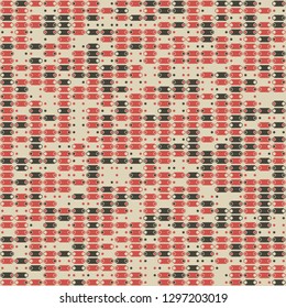 Seamless geometric pattern design illustration