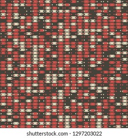 Seamless geometric pattern design illustration