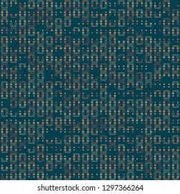 Seamless geometric pattern design illustration