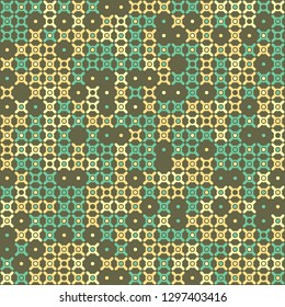 Seamless geometric pattern design illustration