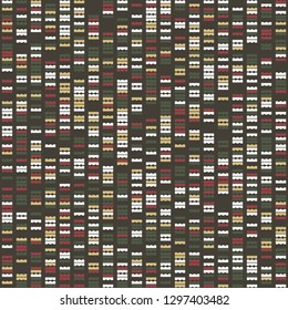 Seamless geometric pattern design illustration
