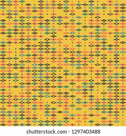 Seamless geometric pattern design illustration