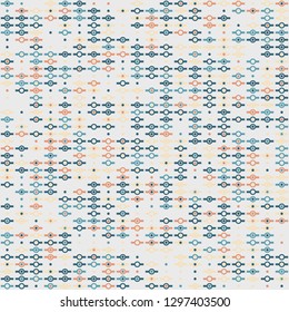 Seamless geometric pattern design illustration
