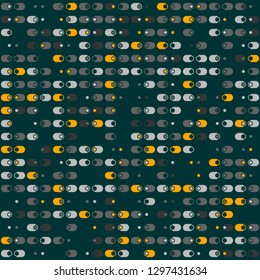 Seamless geometric pattern design illustration