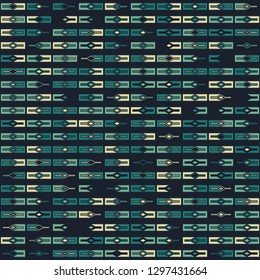 Seamless geometric pattern design illustration