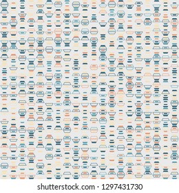 Seamless geometric pattern design illustration