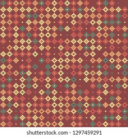 Seamless geometric pattern design illustration