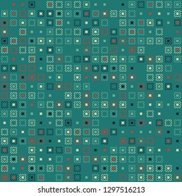 Seamless geometric pattern design illustration
