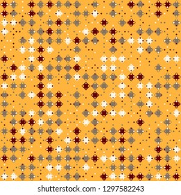 Seamless geometric pattern design illustration