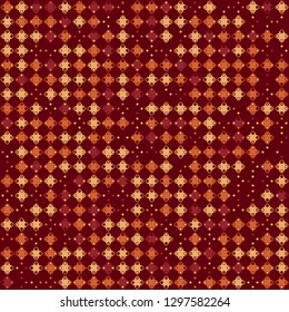 Seamless geometric pattern design illustration