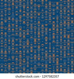 Seamless geometric pattern design illustration