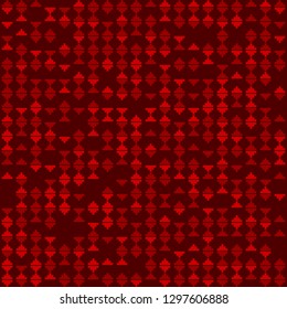 Seamless geometric pattern design illustration