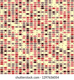 Seamless geometric pattern design illustration