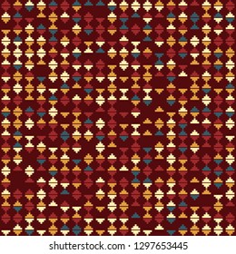 Seamless geometric pattern design illustration