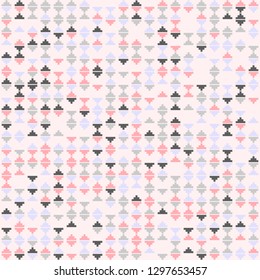 Seamless geometric pattern design illustration
