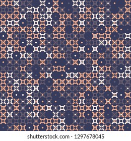 Seamless geometric pattern design illustration
