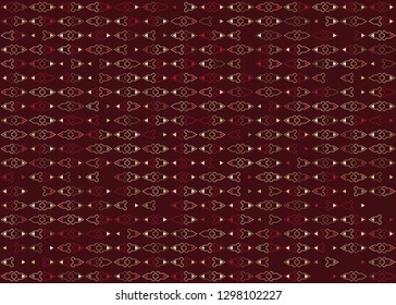 Seamless geometric pattern design illustration