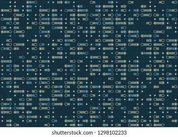 Seamless geometric pattern design illustration