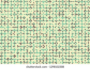 Seamless geometric pattern design illustration
