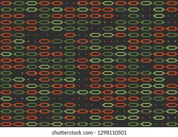 Seamless geometric pattern design illustration