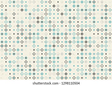 Seamless geometric pattern design illustration