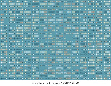 Seamless geometric pattern design illustration